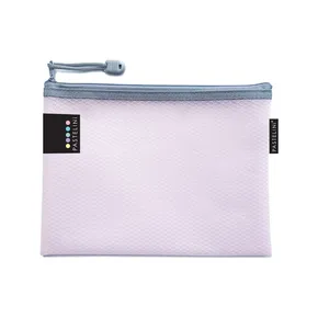 Umschlag mit Reißverschluss Mesh A5 PASTELINI rosa